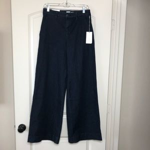 Wide Leg High Rise Jeans